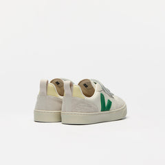 V-10 LEATHER VEJA X BONPOINT PURE EMERAUDE