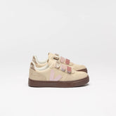 V-10 LEATHER VEJA X BONPOINT AREIA PETALE