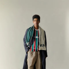 SCARF PANENKA COTTON DARK GREEN