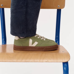 VOLLEY ELASTIC LACES SUEDE KIWI PIERRE BARK