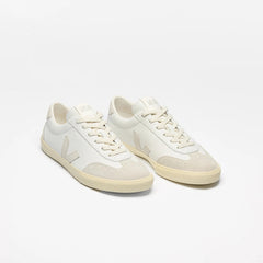 VOLLEY LEATHER WHITE NATURAL
