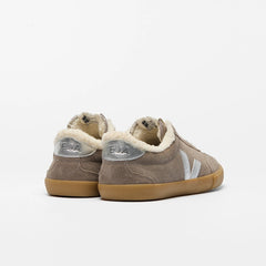 VOLLEY FURED SUEDE MOONROCK SILVER